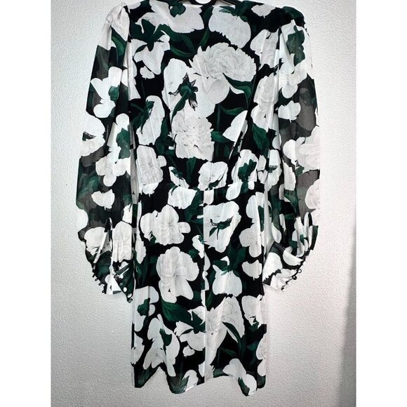 THE KOOPLES Short Printed Multi Long Sleeve Dress Size XS Cocktail NWOT - Picture 10 of 15